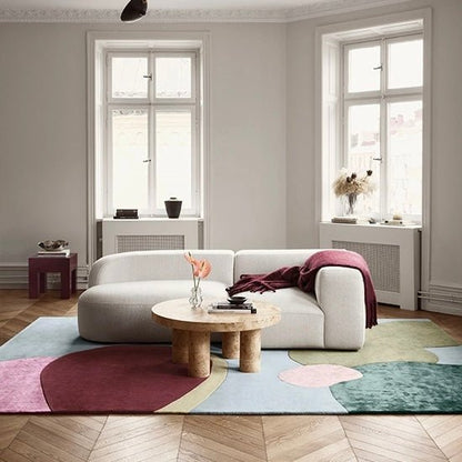 Tapis Sleeping Flower - Layered - Scandinave - Maison Caldeira