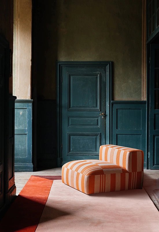 Tapis Teklan Box - Corail - Layered - Scandinave - Maison Caldeira