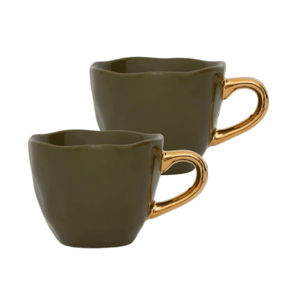 Tasse à café Bonjour matin s/2 dans un coffret cadeau - Caldeira