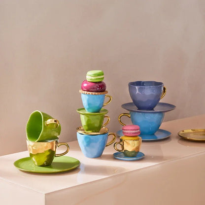 Tasse à café Cappuccino/Thé Pacific (lot de 4) - Caldeira