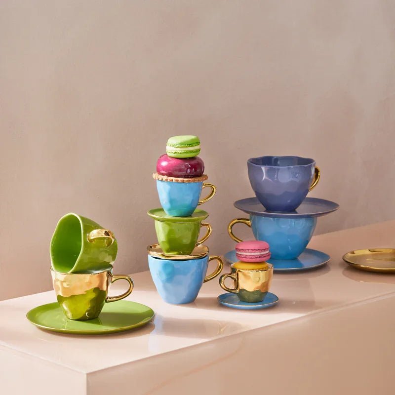 Tasse à café Cappuccino/Thé Pacific (lot de 4) - Caldeira