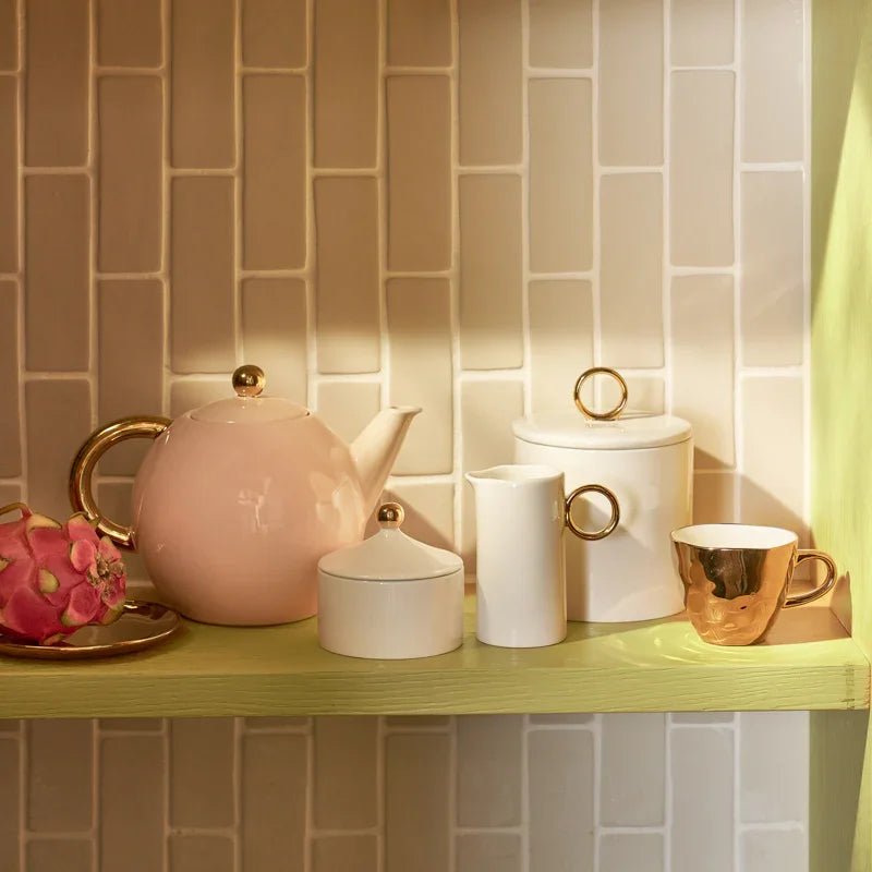 Tasse à café Good Morning Gold (lot de 4) - Caldeira
