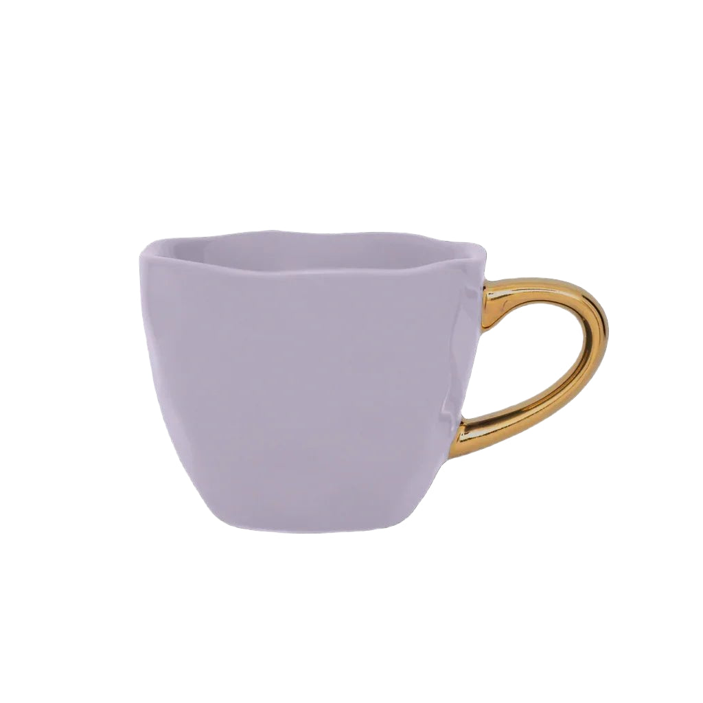 Tasse à expresso "Bon matin" Lila - Caldeira