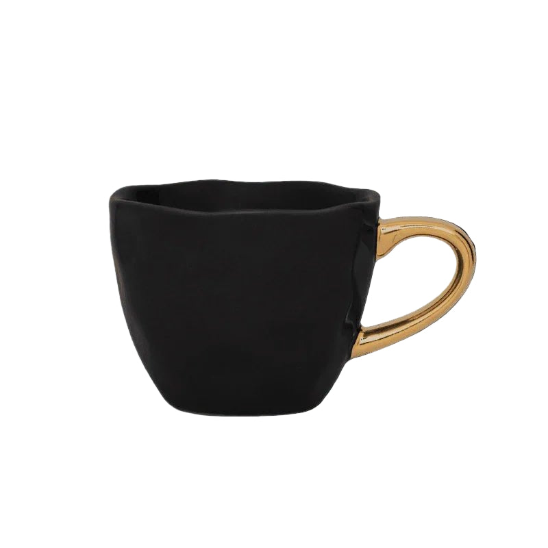 Tasse à expresso Good Morning Ø6 cm - Noir (lot de 4) - Caldeira