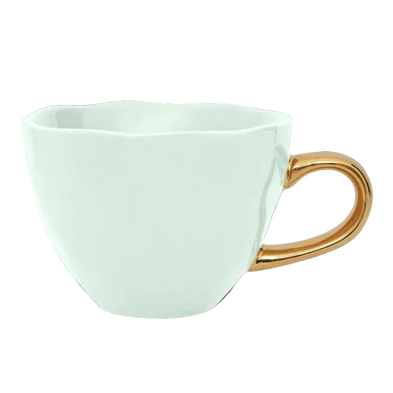 Tasse Bonjour Cappuccino / Thé Ø11 cm - Céladon (lot de 4) - Caldeira