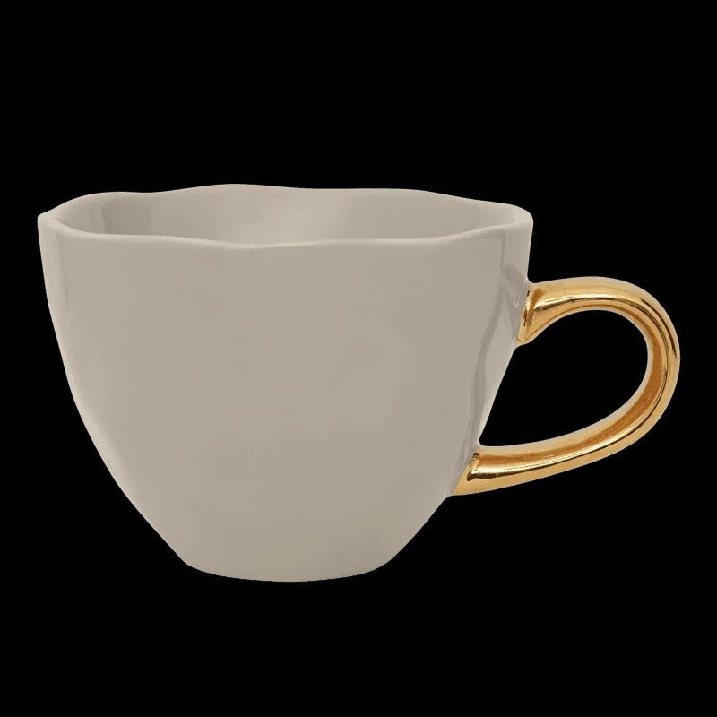 Tasse Bonjour Cappuccino / Thé Ø11 cm - Gris Matin (lot de 4) - Caldeira