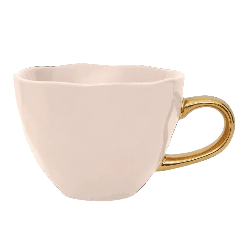 Tasse Bonjour Cappuccino / Thé Ø11 cm - Vieux Rose (lot de 4) - Caldeira