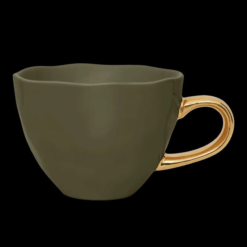Tasse Cappuccino / Thé Ø11 cm - Vert Sapin (lot de 4) - Caldeira