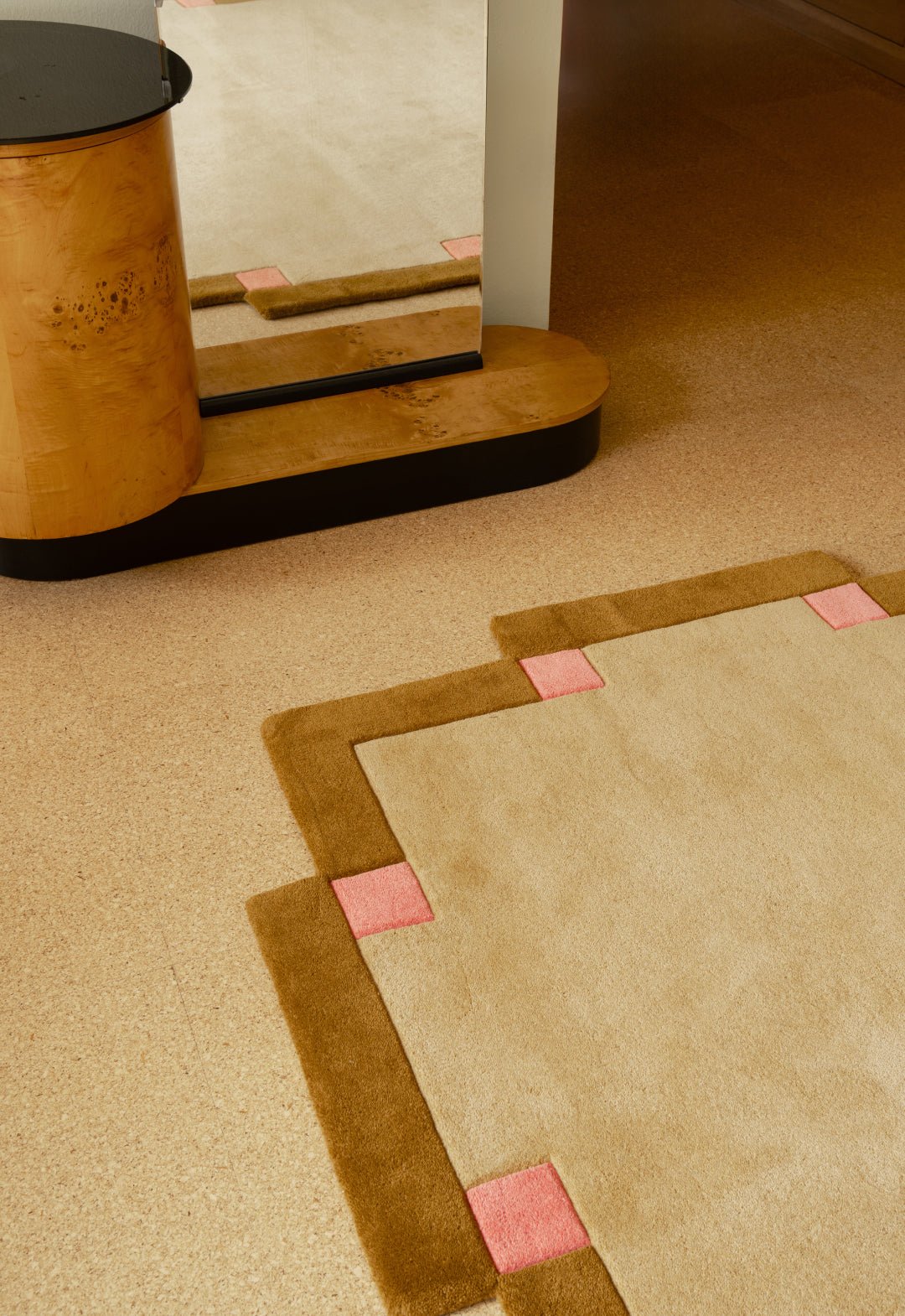 Teklan - Fregio - Wool - Rug - Butter - Blossom - Maison Caldeira