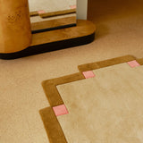 Teklan - Fregio - Wool - Rug - Butter - Blossom - Maison Caldeira