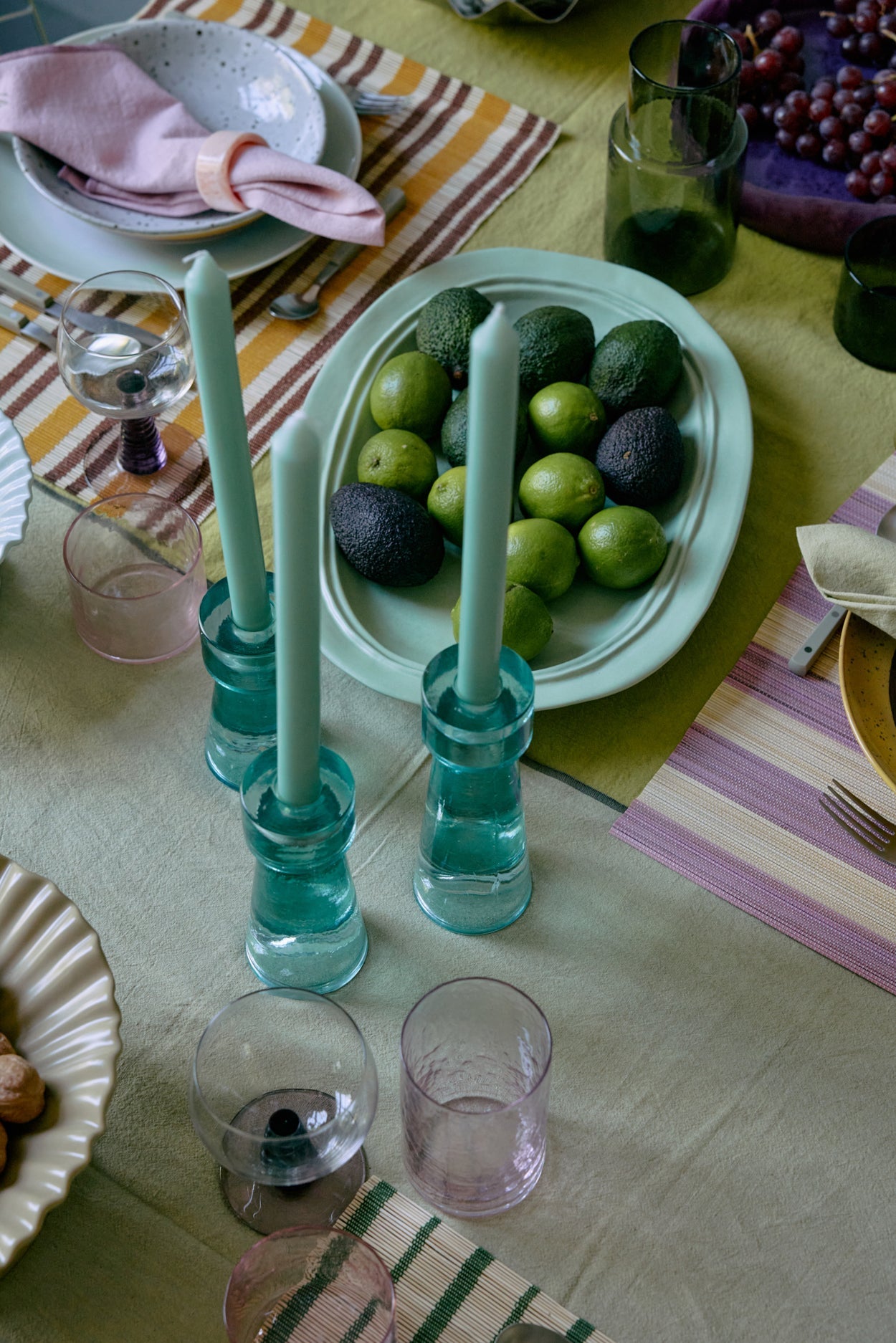 Tube en verre haut - Maison Caldeira