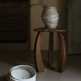 Vase Alfonso en Grès Sculpté - blanc - Maison Caldeira
