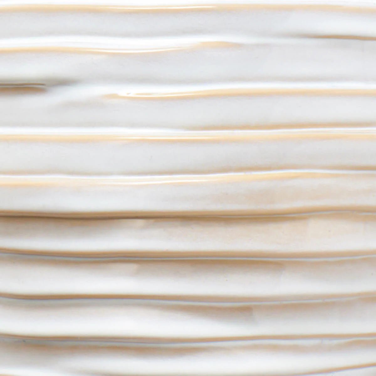 Vase Alfonso en Grès Sculpté - blanc - Maison Caldeira