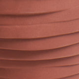 Vase Alfonso en Grès Sculpté - Brique - Maison Caldeira