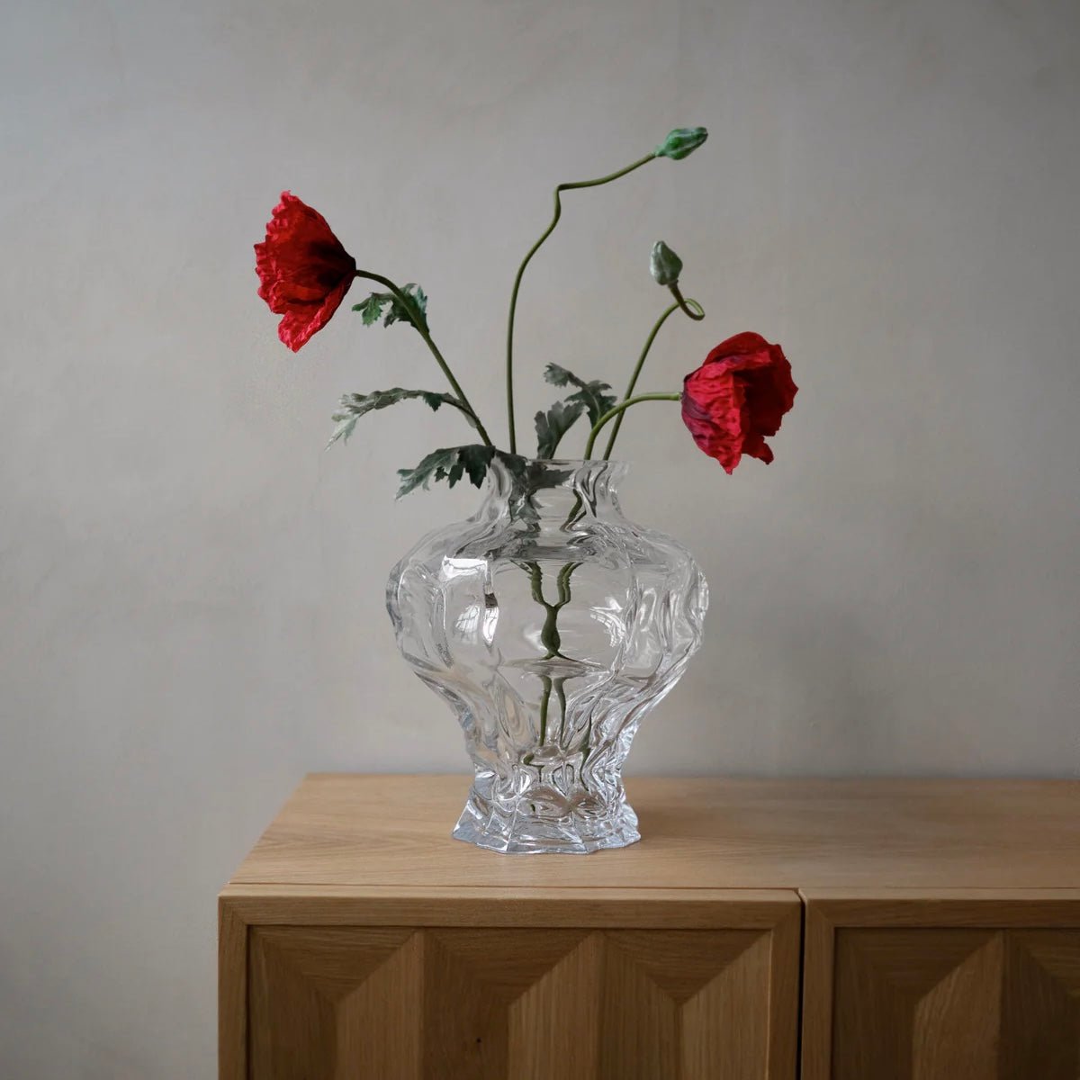 Vase Ammonit – Clear - Hein studio - Scandinave - Maison Caldeira