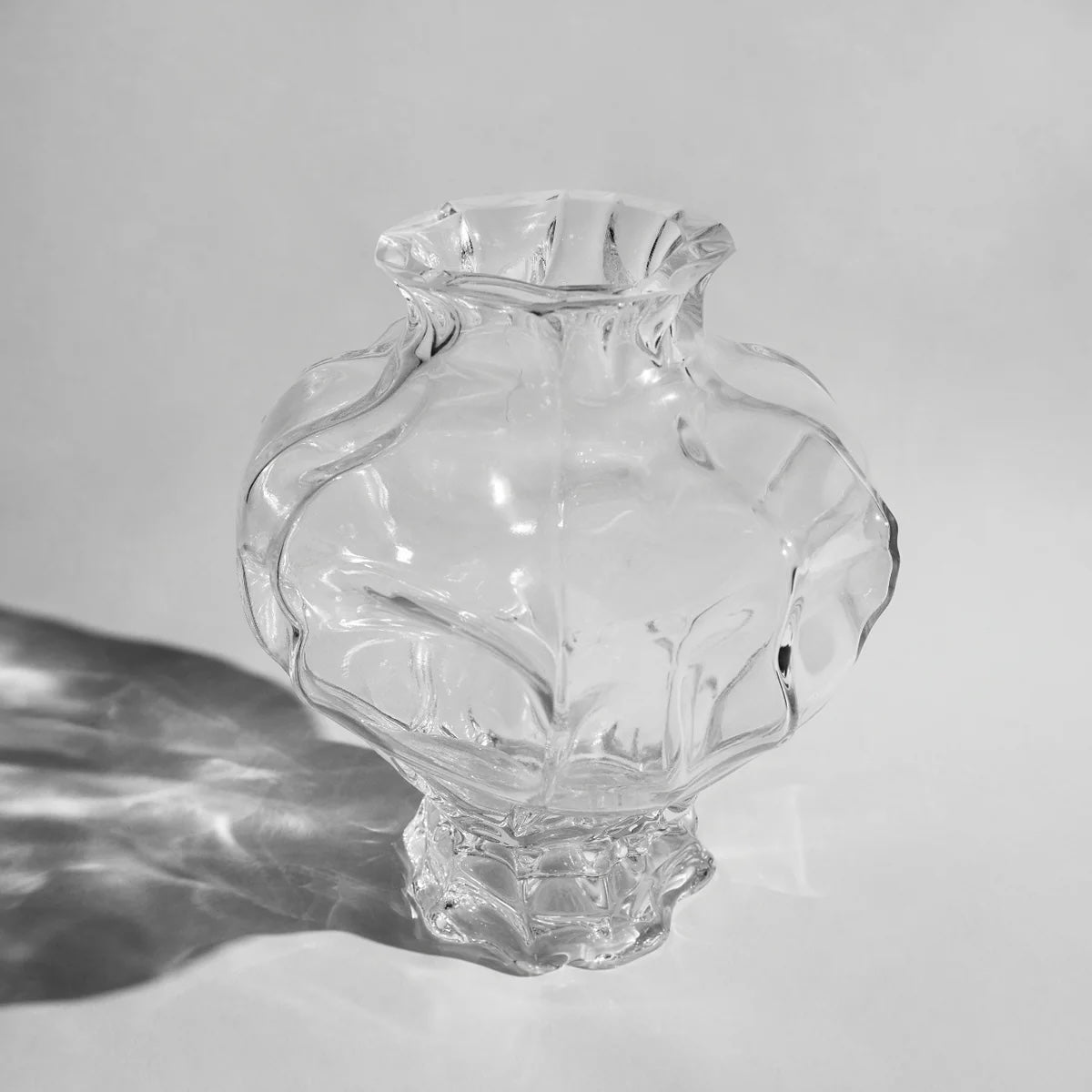 Vase Ammonit – Clear - Hein studio - Scandinave - Maison Caldeira