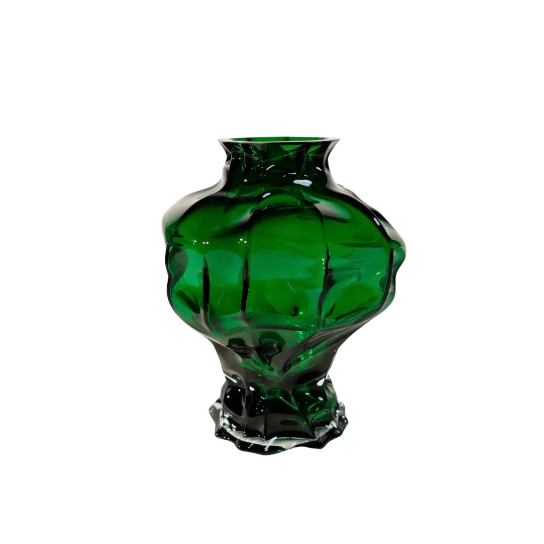 Vase Ammonit - Green - Hein studio - Scandinave - Maison Caldeira