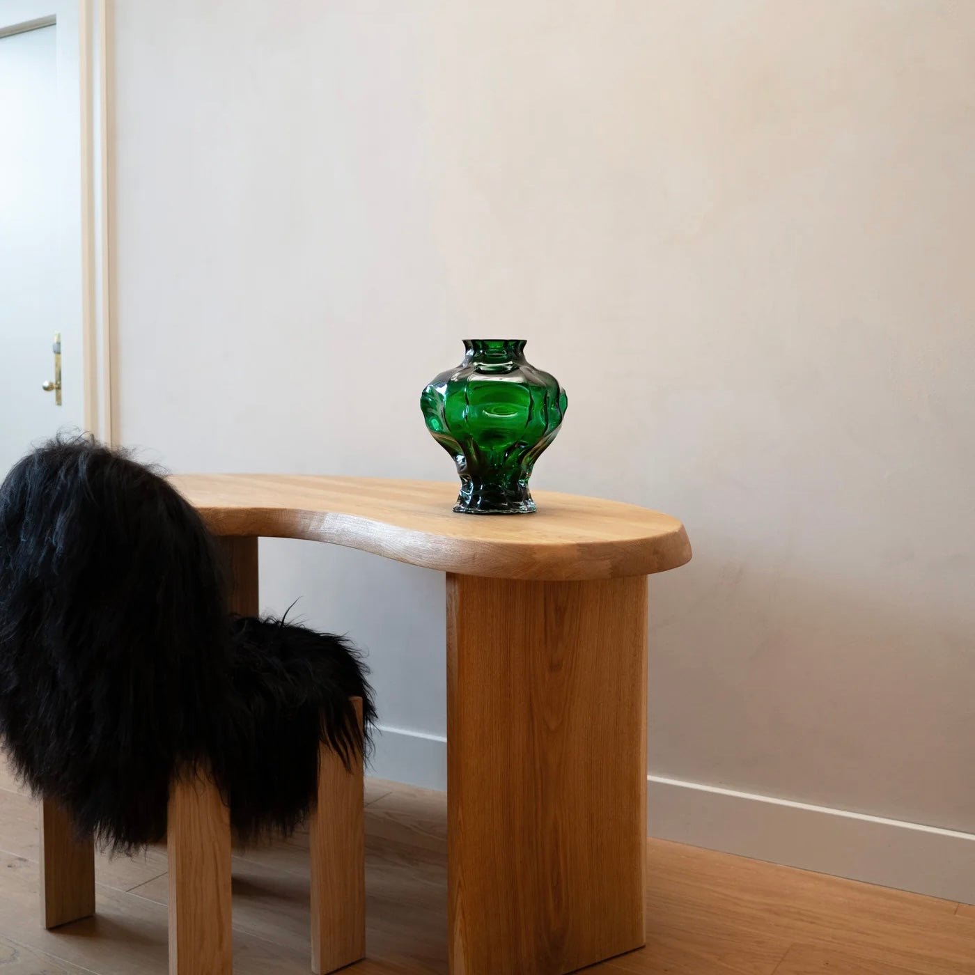 Vase Ammonit - Green - Hein studio - Scandinave - Maison Caldeira