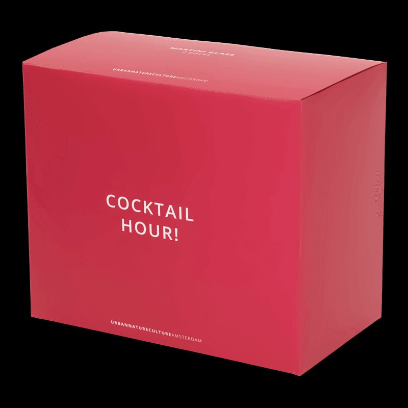 Verre à cocktail Martini, ensemble de 2, dans un coffret cadeau - Caldeira