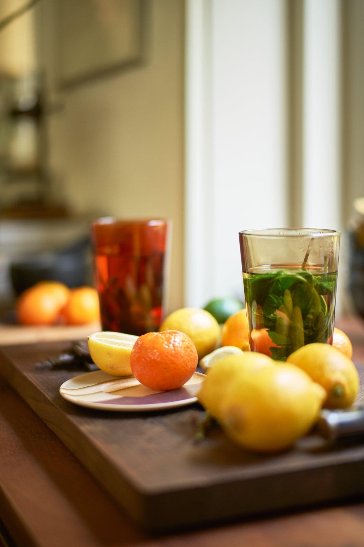 Verrerie des années 70 : Verres à thé - Maison Caldeira