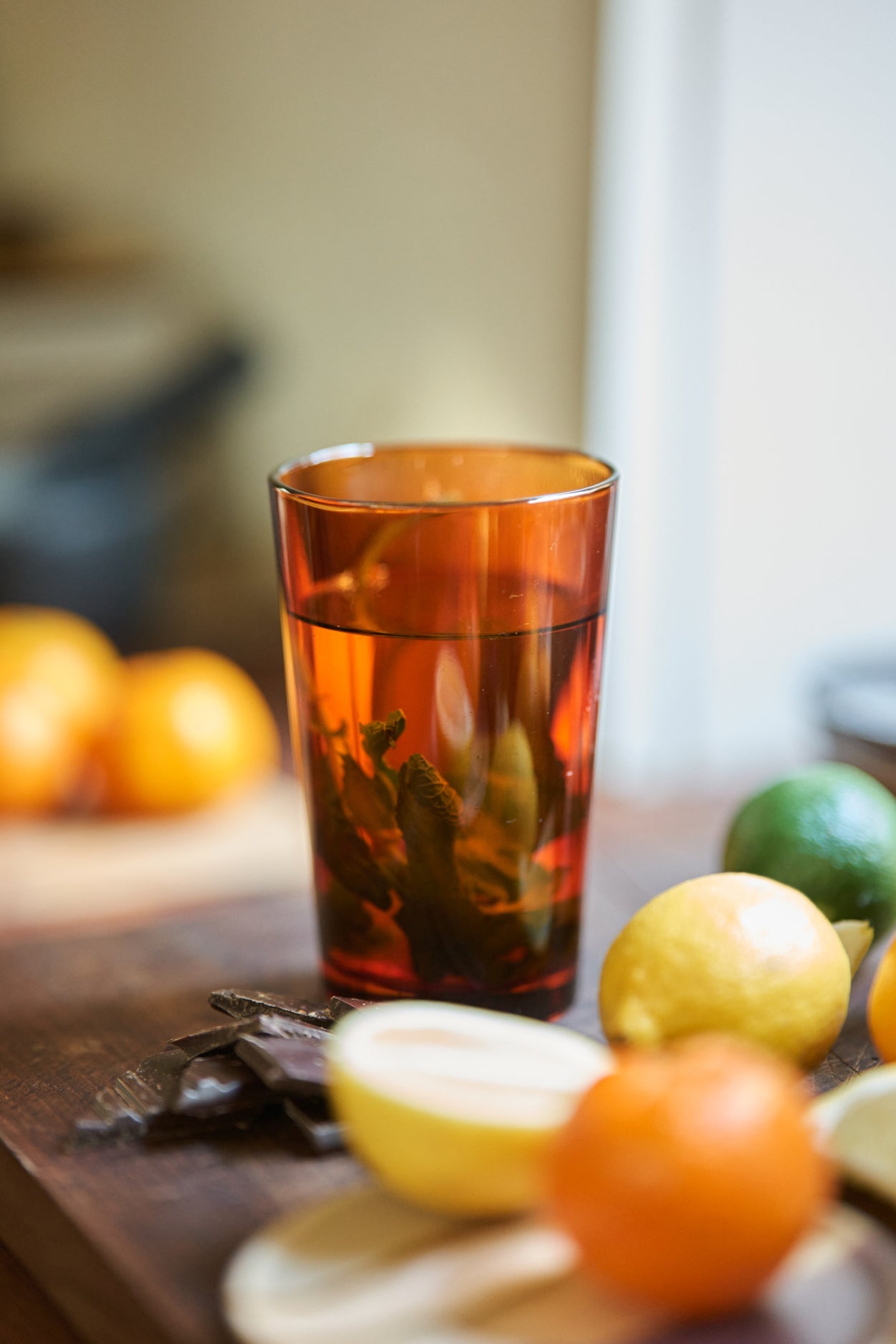 Verrerie des années 70 : Verres à thé - Maison Caldeira