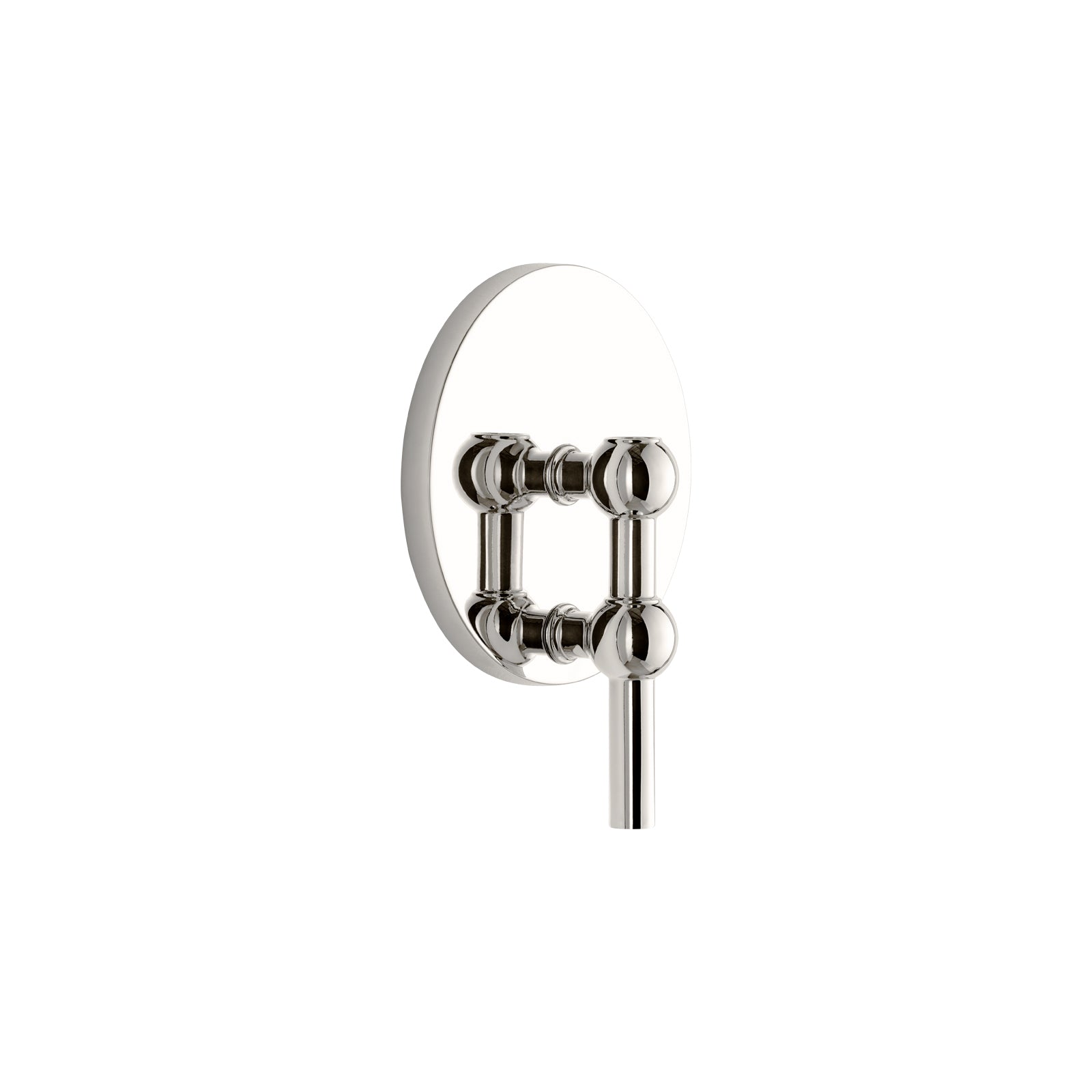 Applique murale pour bougeoirs - Chrome - Stoff nagel - Design Contemporain - Maison Caldeira