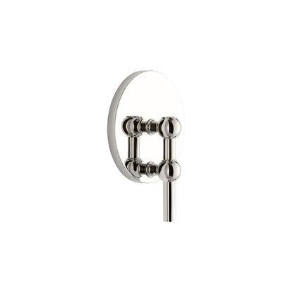 Applique murale pour bougeoirs - Chrome - Stoff nagel - Design Contemporain - Maison Caldeira