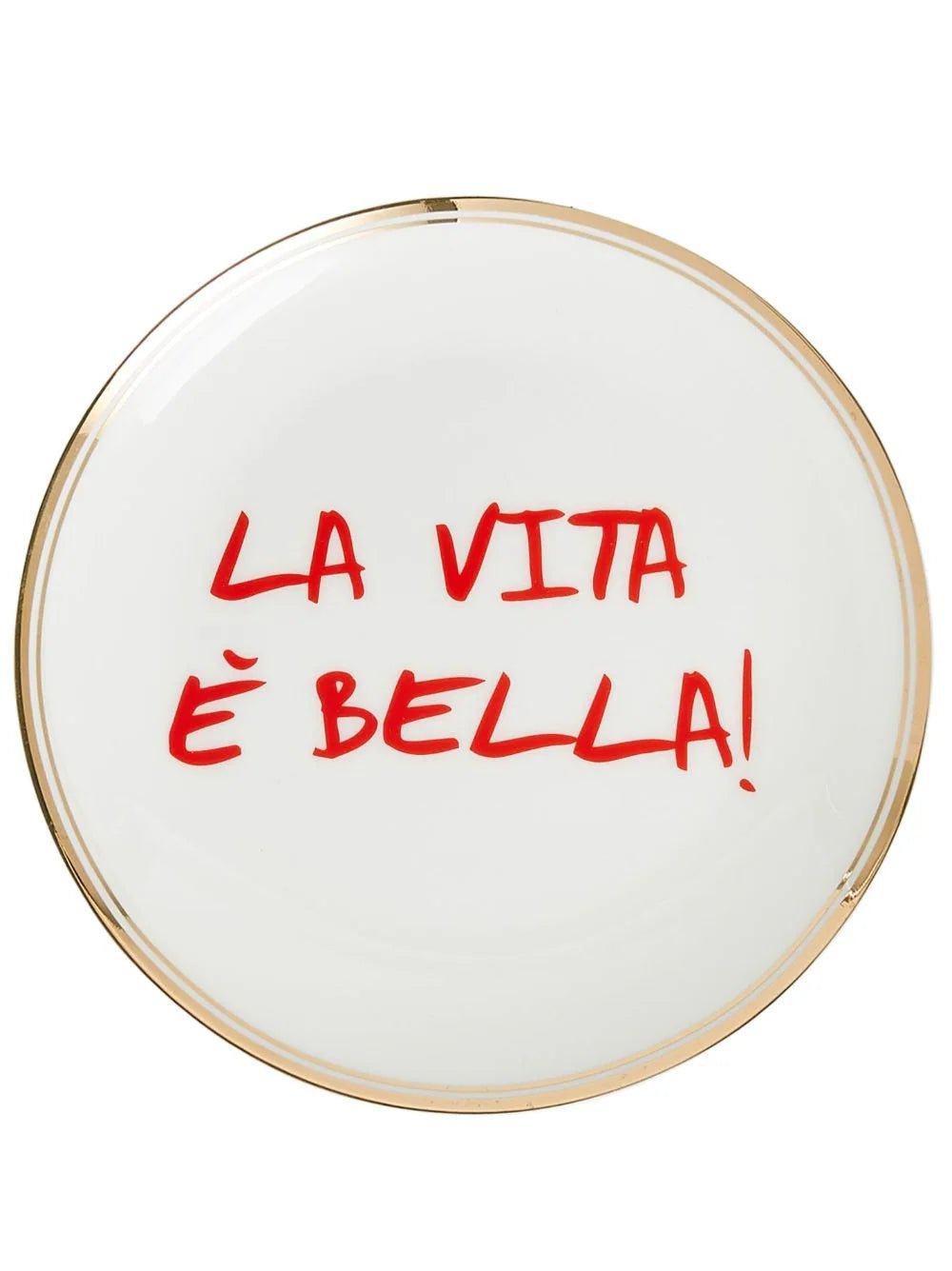 Assiette « La vita é Bella » - Maison Caldeira