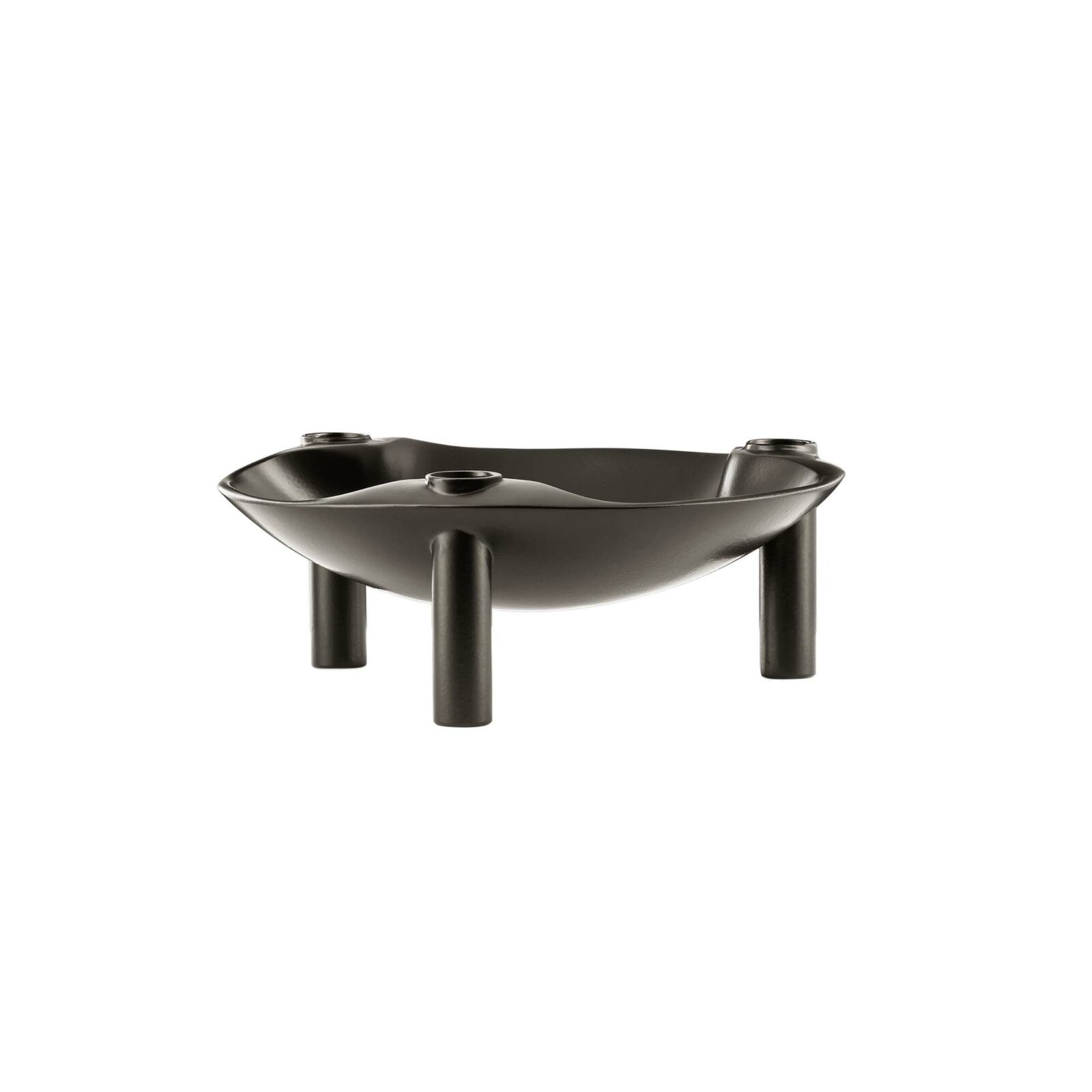 bougeoir "Bol" noir mat - Maison Caldeira