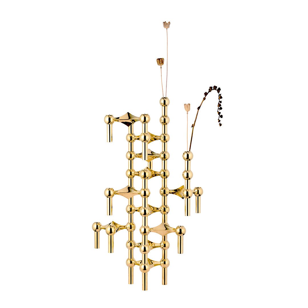 Bougeoir - Or - Stoff nagel - Design Contemporain - Maison Caldeira