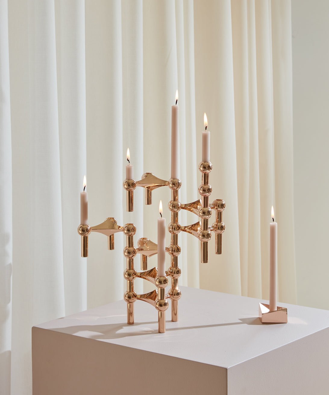Bougeoir - Rose Gold - Maison Caldeira