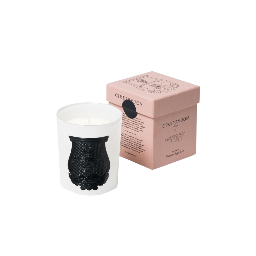 Bougie Cire Trudon & Giambattista Valli - Rose Poivrée - Maison Caldeira