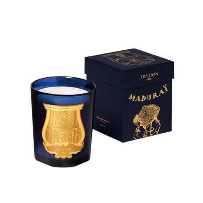 Bougie Les Belles Matières - Maduraï (Jasmin) - Trudon - Design Contemporain - Maison Caldeira