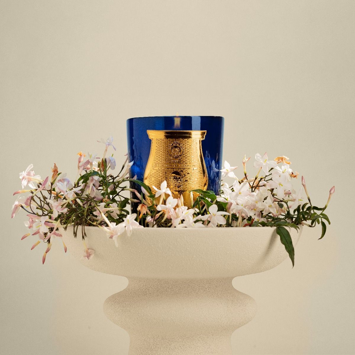 Bougie Les Belles Matières - Maduraï (Jasmin) - Trudon - Design Contemporain - Maison Caldeira