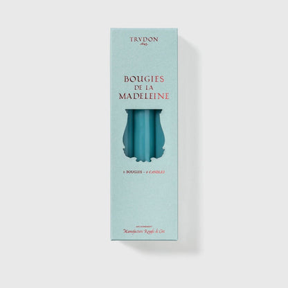 Bougies madeleines - Bleu aqua - Trudon - Design Contemporain - Maison Caldeira