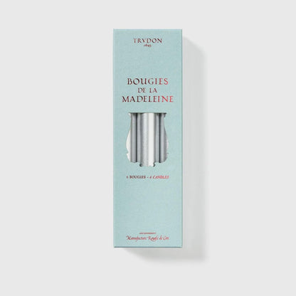 Bougies madeleines - Argent - Trudon - Design Contemporain - Maison Caldeira