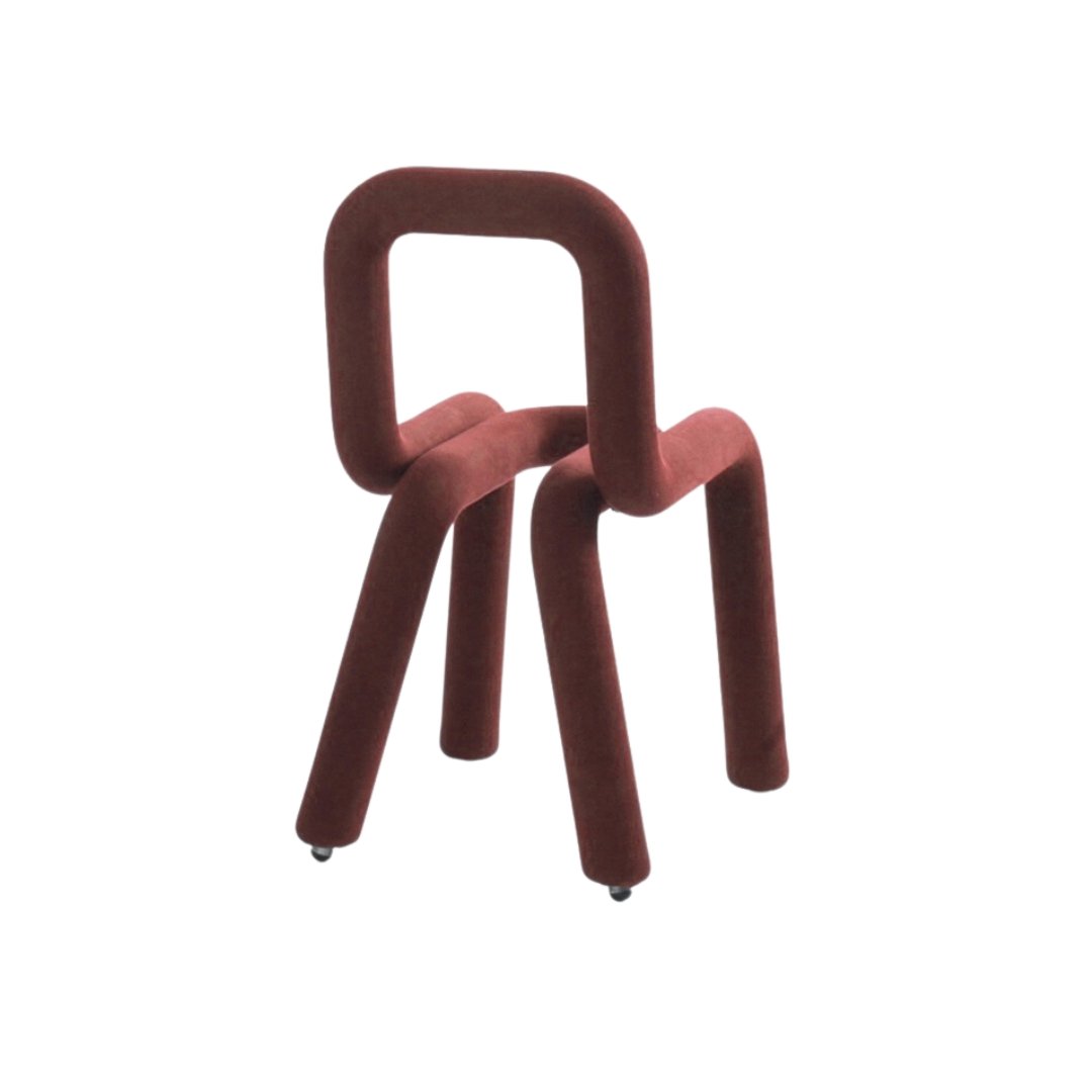 Chaise « Bold » Châtaigne - Big game - Maison Caldeira