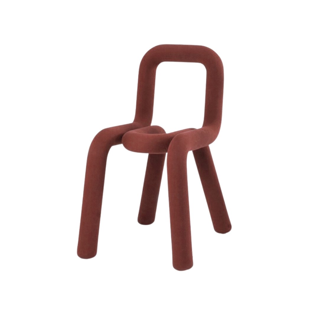 Chaise « Bold » Châtaigne - Big game - Maison Caldeira