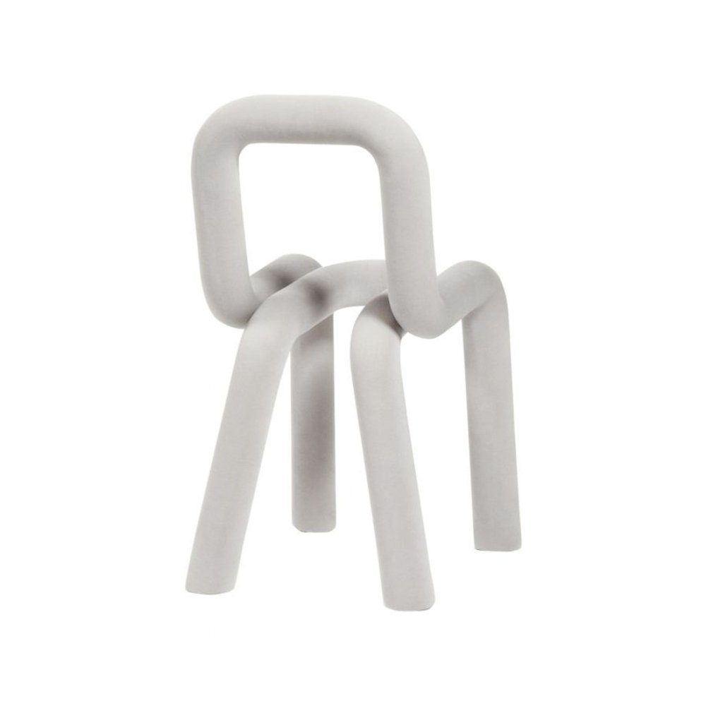 Chaise « Bold » Gris clair - Big game - Maison Caldeira