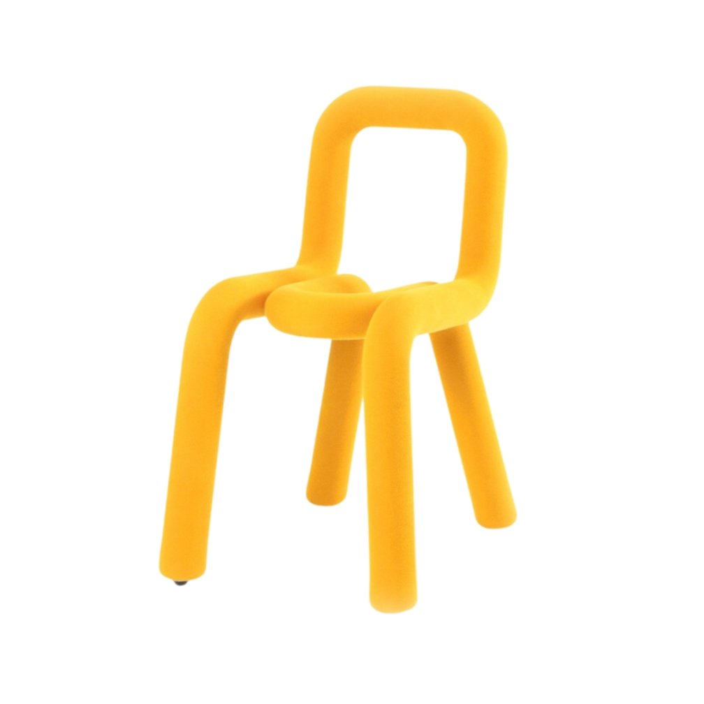 Chaise « Bold » Jaune - Big game - Maison Caldeira