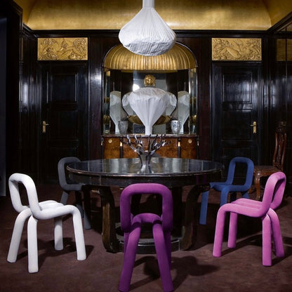 Chaise « Bold » Violet - Big game - Maison Caldeira