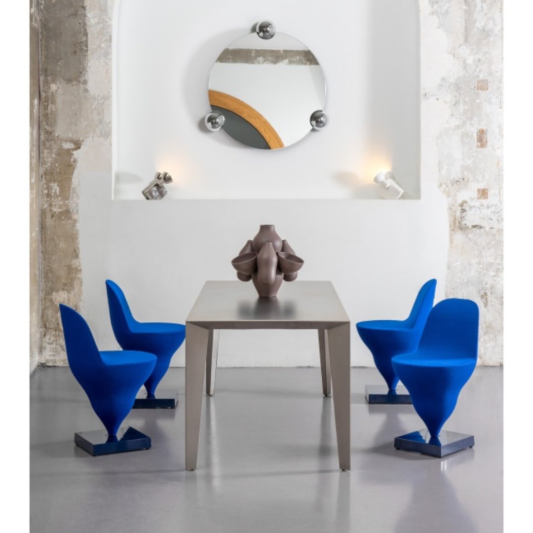 Chaise « Gelato » Bleu électrique - Jean-Baptiste Fastrez - Maison Caldeira