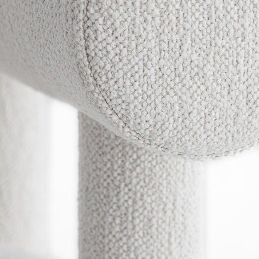 Chaise "Gropius Cs1" - Boucle blanc - Maison Caldeira