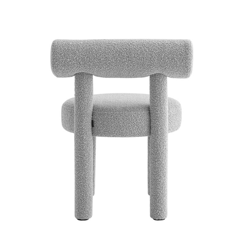 Chaise Gropius Cs1- Boucle gris - Noom - Design Contemporain - Maison Caldeira