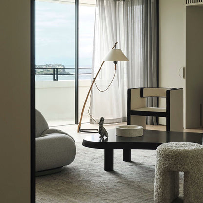 Chaise Novel - Blanc et noir - Friends and founders - Scandinave - Maison Caldeira