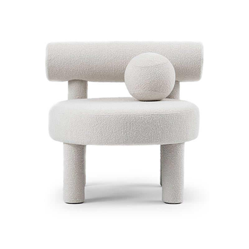 Fauteuil Gropius Cs1 - Boucle blanc - Noom - Design Contemporain - Maison Caldeira
