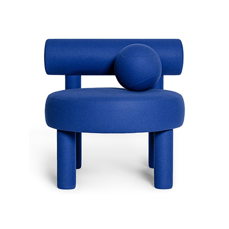 Fauteuil Gropius Cs1 - Laine bleu électrique - Noom - Design Contemporain - Maison Caldeira