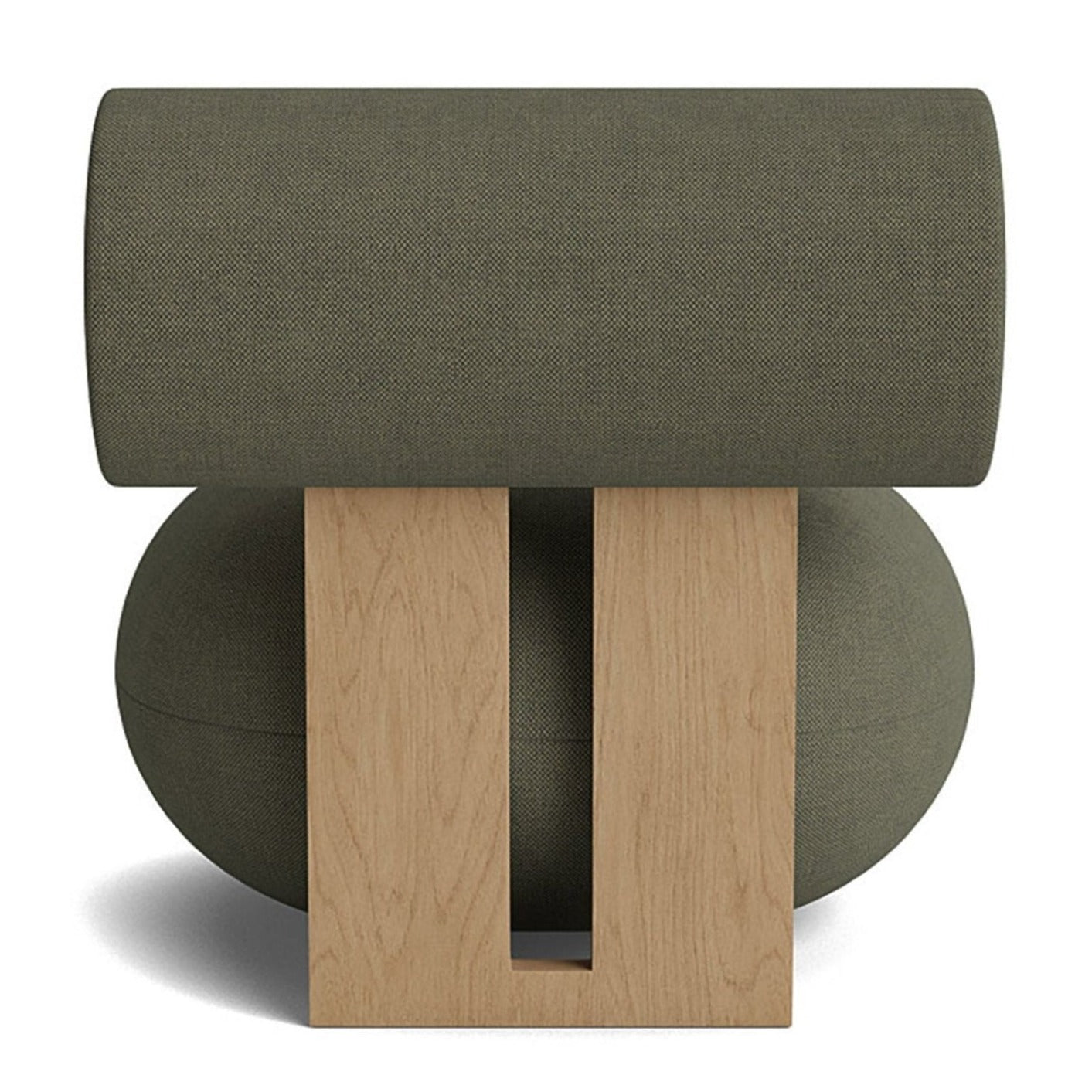 Fauteuil lounge Hippo - Vert - Norr11 - Scandinave - Maison Caldeira
