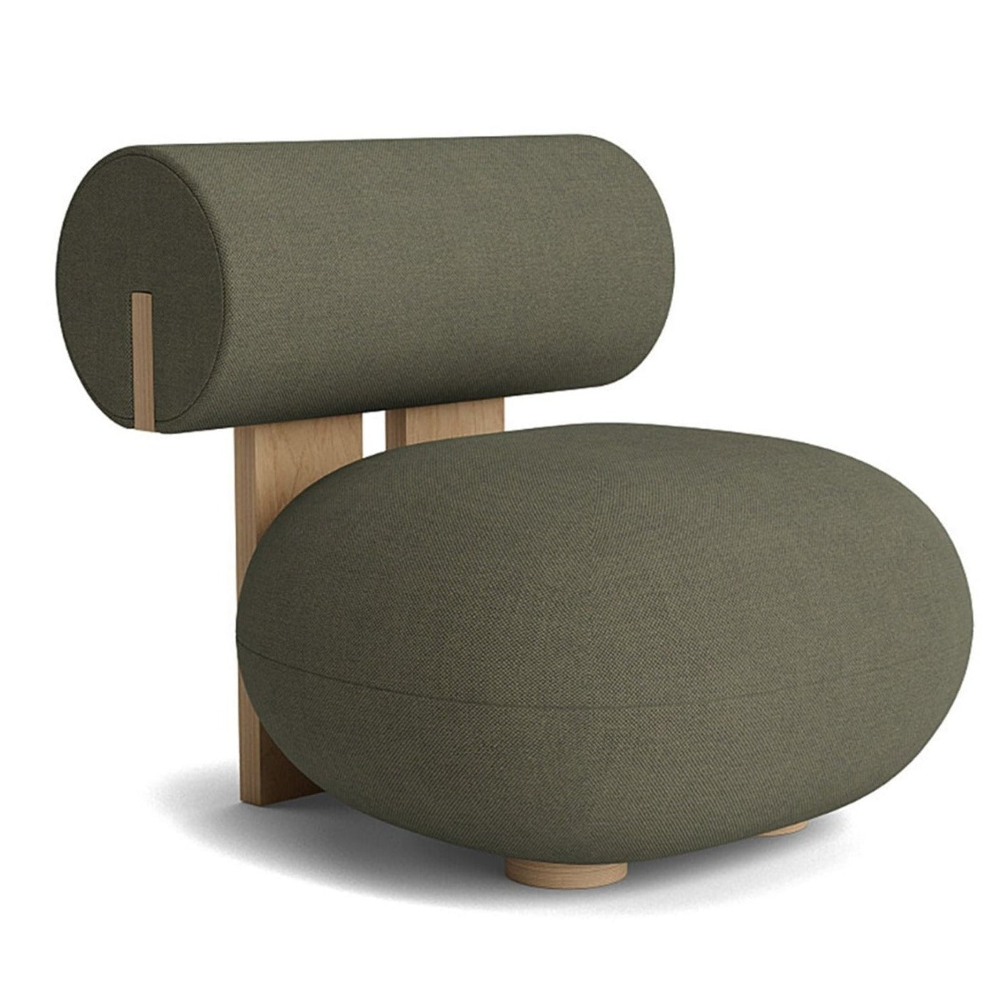 Fauteuil lounge Hippo - Vert - Maison Caldeira
