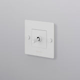 Interrupteur à double bascule 1G / blanc - Maison Caldeira